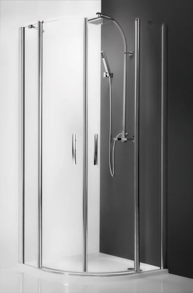 Sprchový kút oblý TR2 90cm + vanička TAHITI-m900