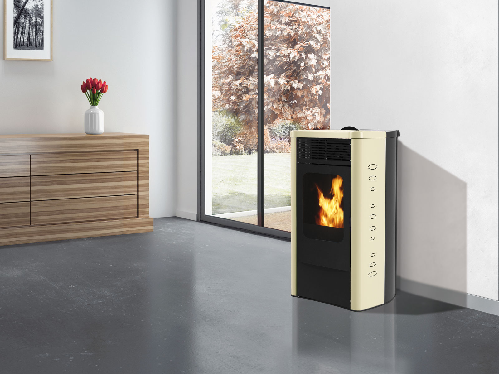 Kachle na pelety DIDA PLUS