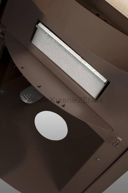 Akumulačné krbové kachle LUGO N0 3 AKUM, plech | 2,9 - 7,4 kW