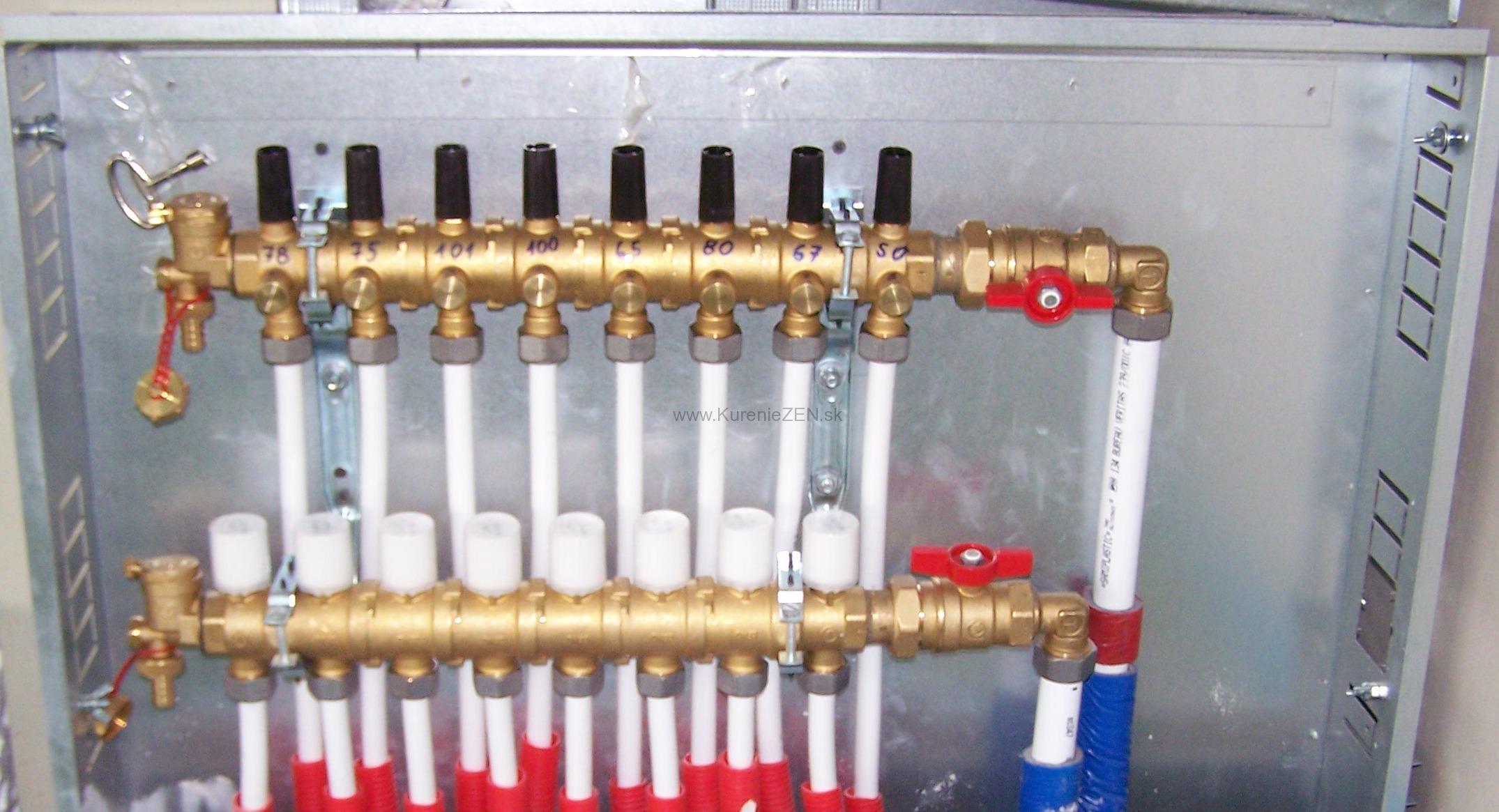 Rozdeľovač štandardný bez mixu 11-vývodový