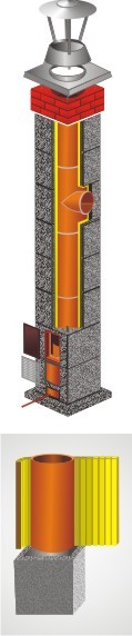 STADREKO komín | 12 m, 160 mm, 45°