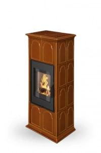 Akumulačné keramické krbové kachle GREMIO 2 | 2,9 - 7,5 kW