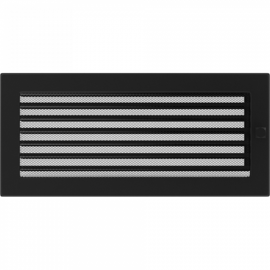 Mriežka 17x37 čierna s klapkou