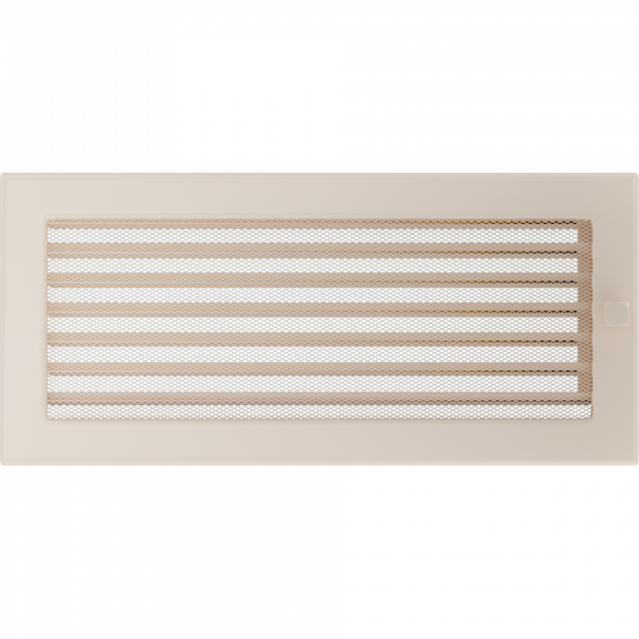 Mriežka 17x37 krémová s klapkou