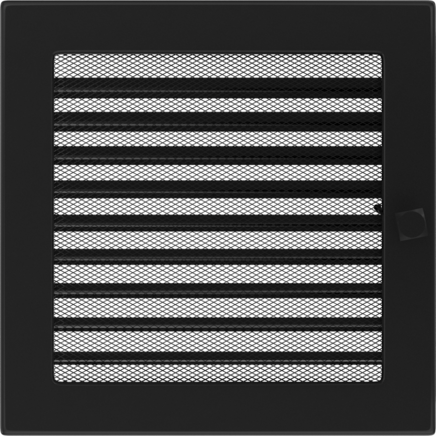Mriežka 22x22 čierna s klapkou