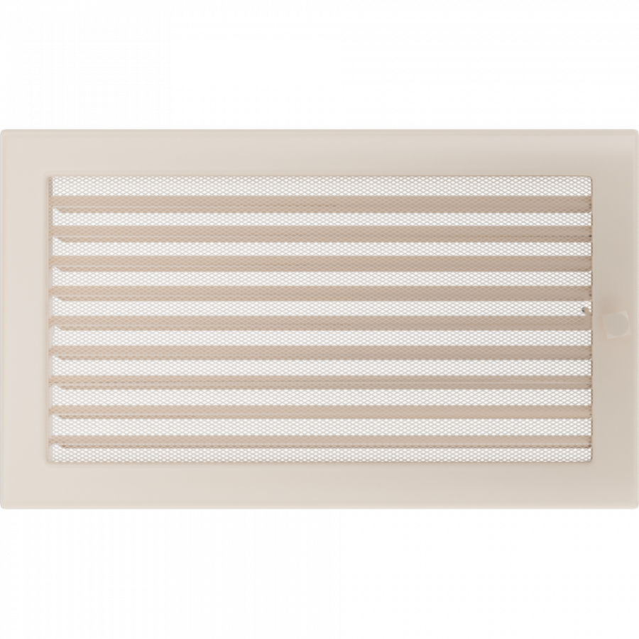 Mriežka 22x37 krémová s klapkou