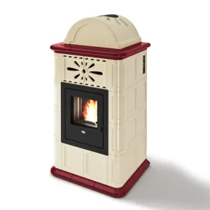 Teplovzdušné kachle na pelety ROSY | 13,8 kW