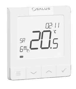 Týždenný programovateľný termostat | SALUS WQ610