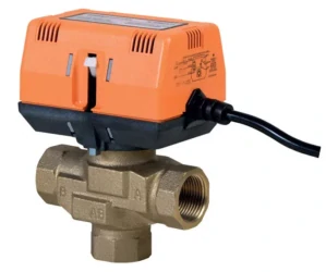 Motorický ventil s prepínacím kontaktom, 3-cestný, závit 3/4" | TC SPDT320