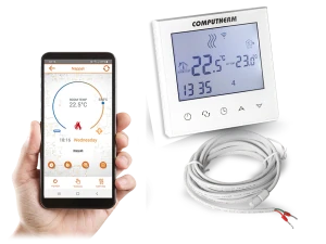 Wi-Fi termostat pre radiátorové a podlahové vykurovacie systémy | COMPUTHERM E280