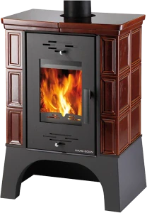 Kachľová pec EBOLI | 2,6 - 8,4 kW 