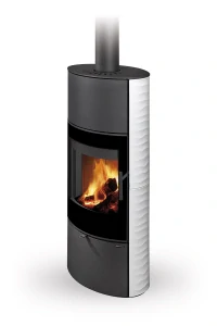 Akumulačné krbové kachle SONE G 01 A, keramika s reliéfom | 3,0 - 7,8 kW
