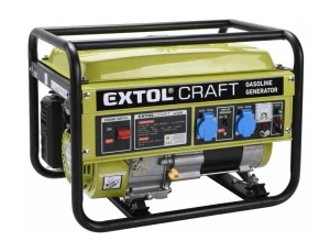 Elektrocentrála rámová benzínová, 1F, 2,8kW/230V, EXTOL CRAFT