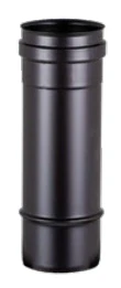 Peletový nerezový dymovod s tesnením, rúra ø80/250/0,5mm, čierna