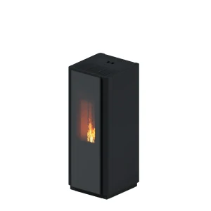 Teplovzdušné kachle na pelety QUADRA | 9 kW