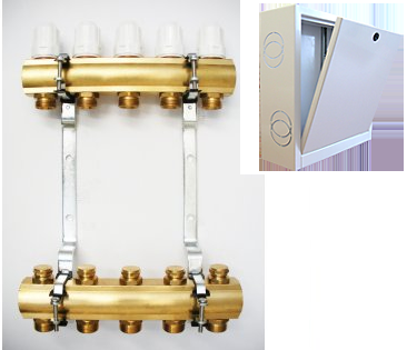 Zostava Rozdeľovač/zberač 5 cestný