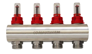 1"-vý rozdeľovač s prietokomerom | COMPUTHERM MF03-5