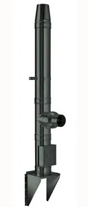 Nerezový komín 8m, 180mm 90°