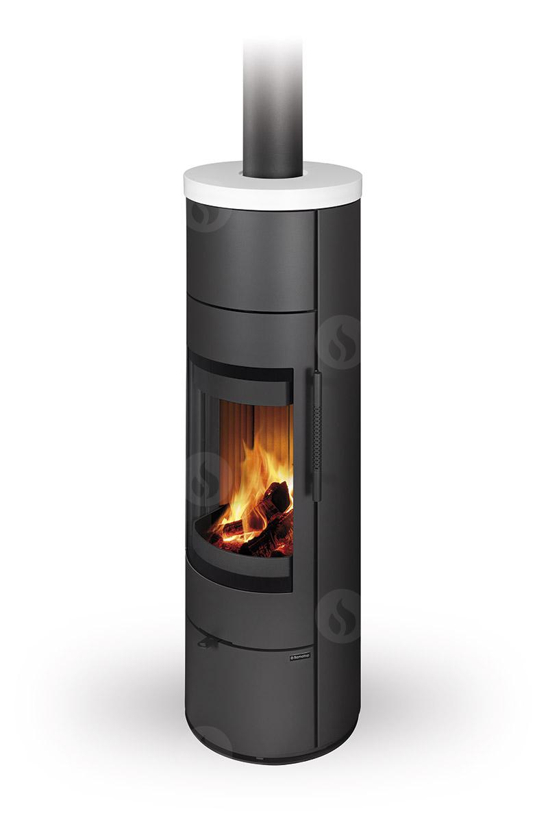 Akumulačné krbové kachle LUANCO N0 1 AKUM, keramika | 2,9 - 7,4 kW