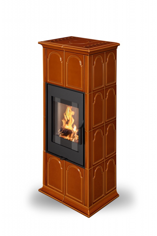 Akumulačné keramické krbové kachle GREMIO 2 | 2,9 - 7,5 kW