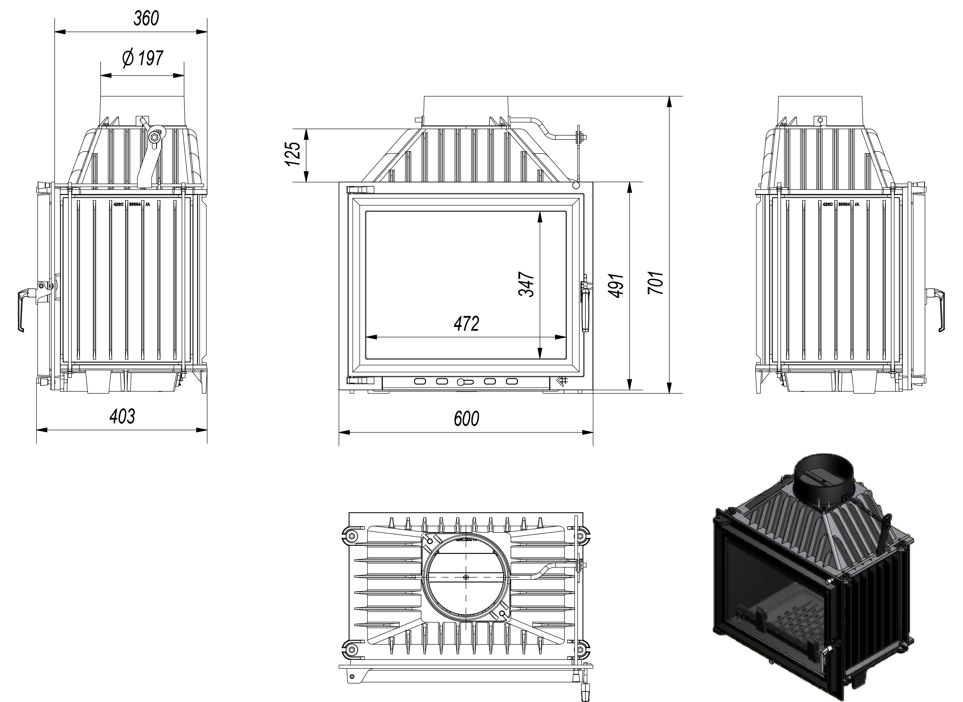 Krbová vložka MAJA 8