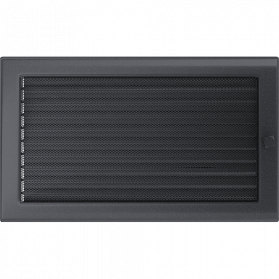 Mriežka 22x37 grafitová s klapkou