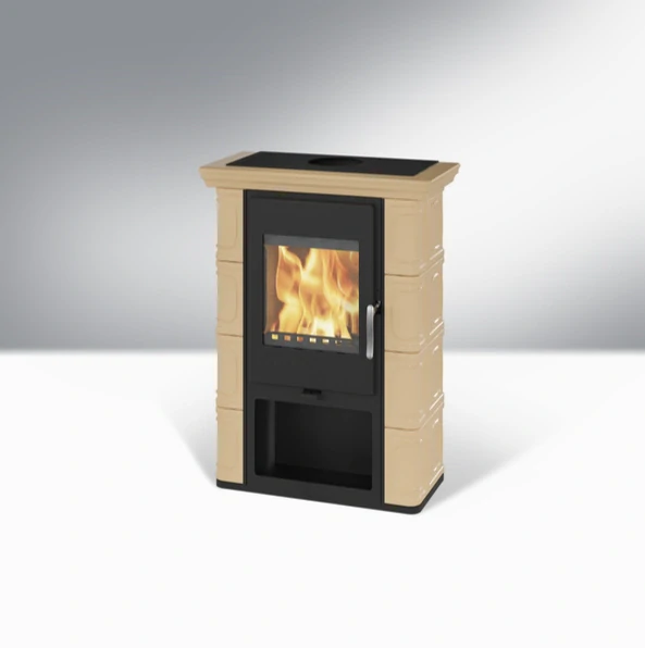 Krbové kachle Borgholm Exclusive, capuccino, THORMA