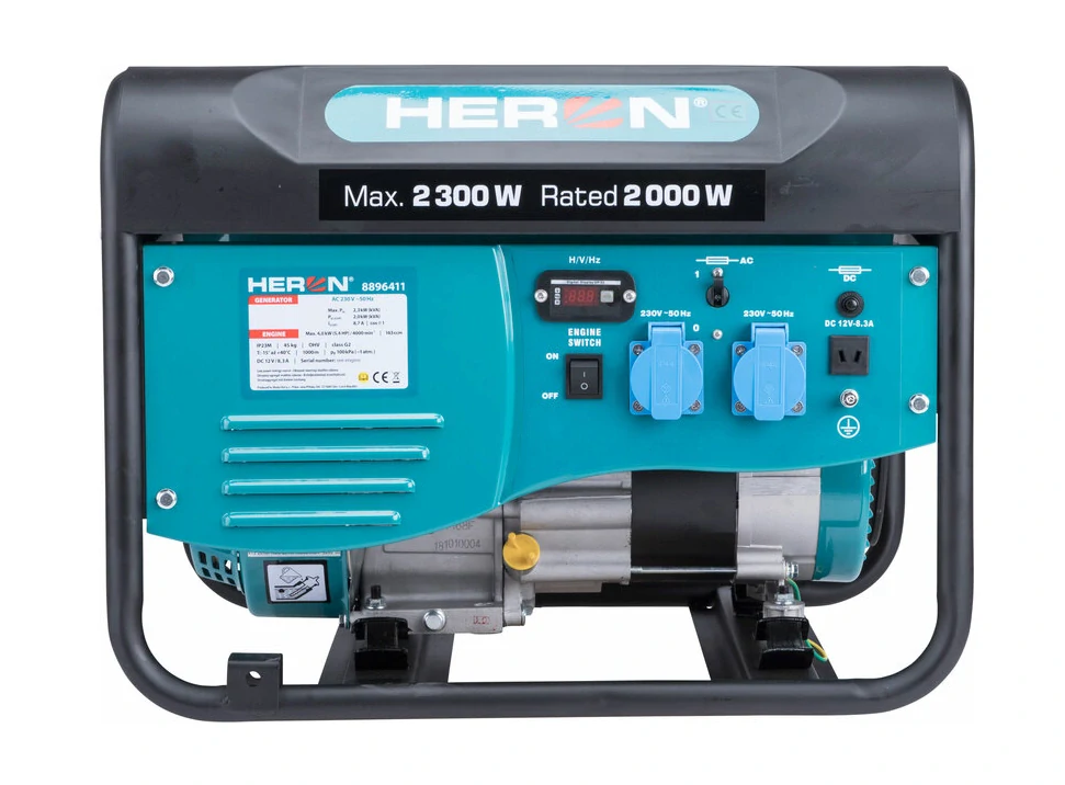 Elektrocentrála rámová benzínová 1F, 2,8kW