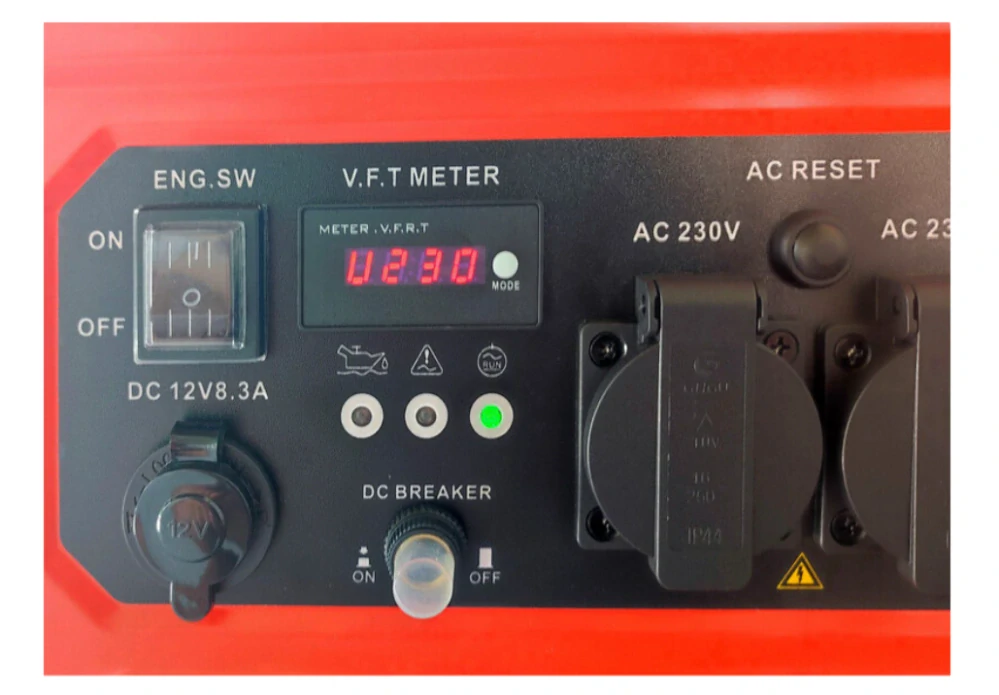 Elektrocentrála invertorová rámová 1F, 3,5kW, 7HP, ručný štart, EXTOL PREMIUM