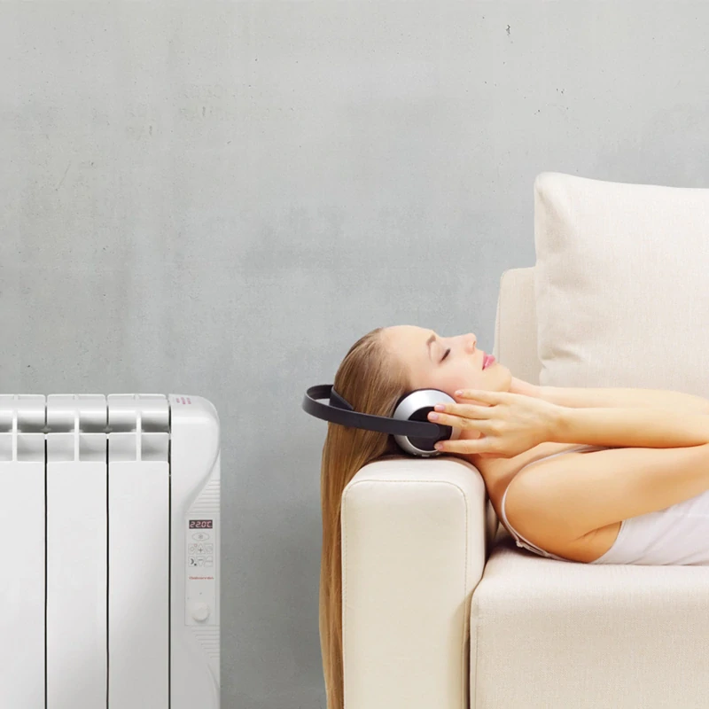 Elektrické olejové radiátory Gabarrón RFE Plus s týždenným programom 1000W
