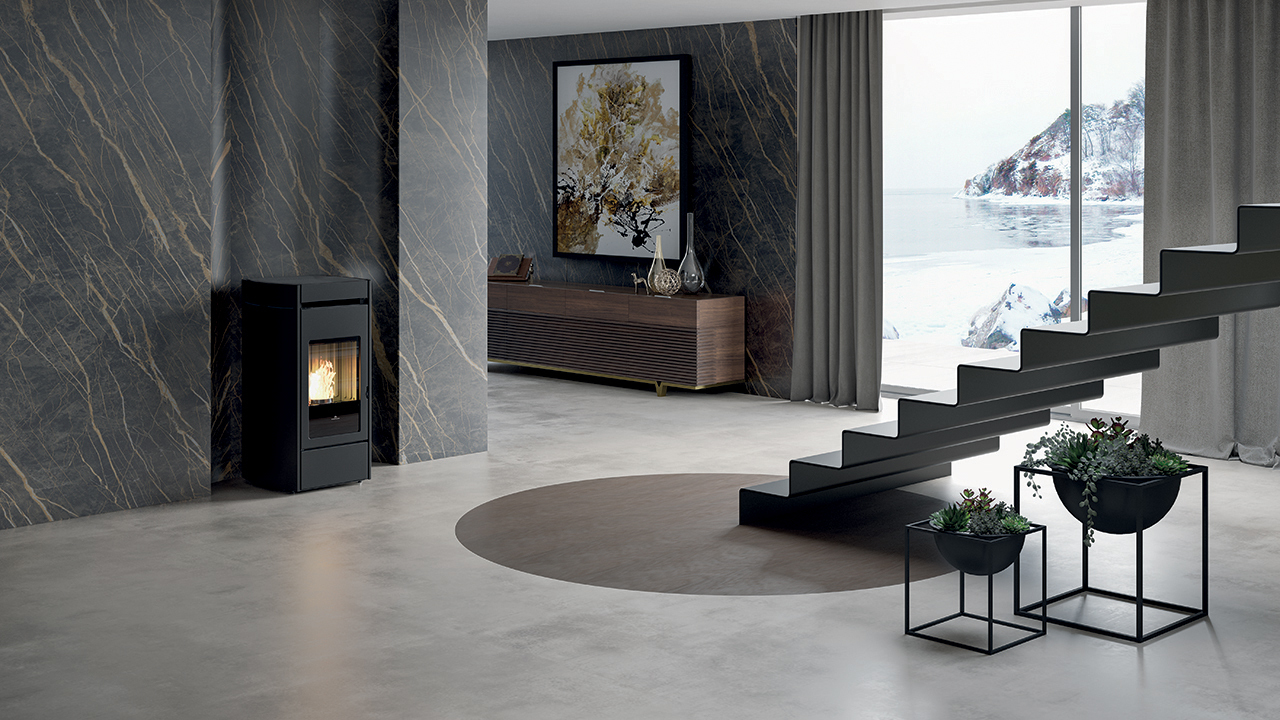 Peletové kachle EDILKAMIN LENA