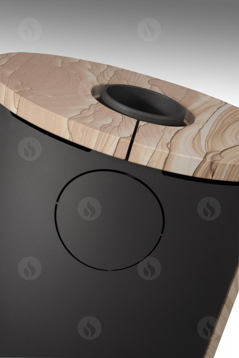 Krbové kachle EVORA T 07, pieskovec | 2,0 - 6,5 kW 