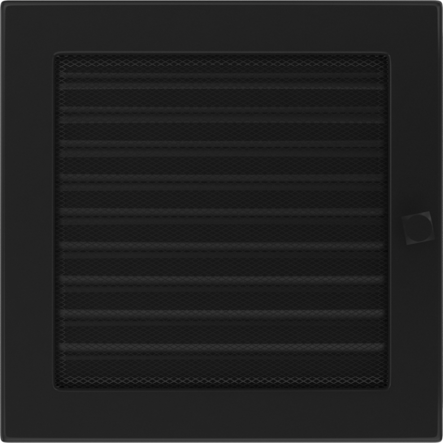 Mriežka 22x22 čierna s klapkou