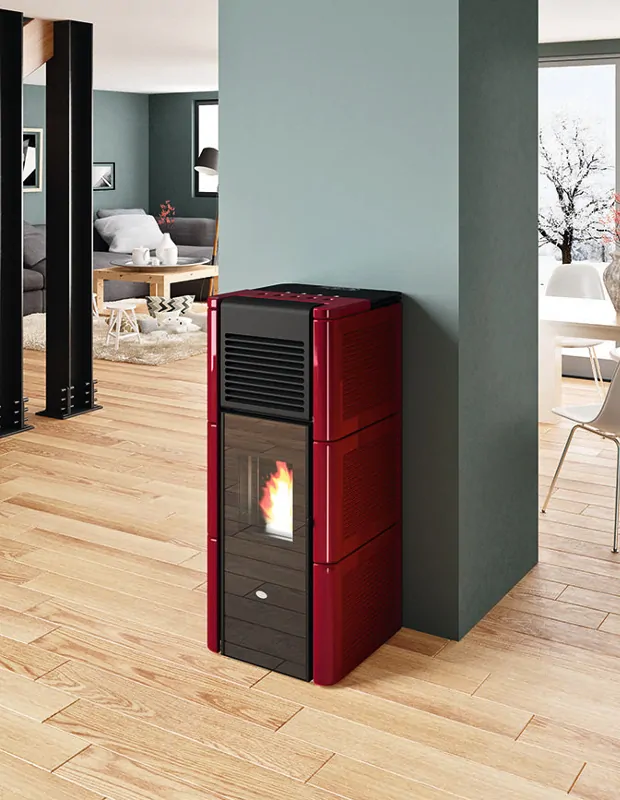 Teplovzdušné kachle na pelety ZOE | 15,4 kW