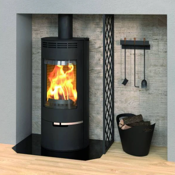 Krbové kachle ANDORRA, 7,5kW - čierna