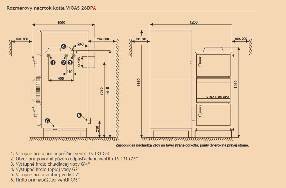 VIGAS 26DPA s reguláciou AK 4000