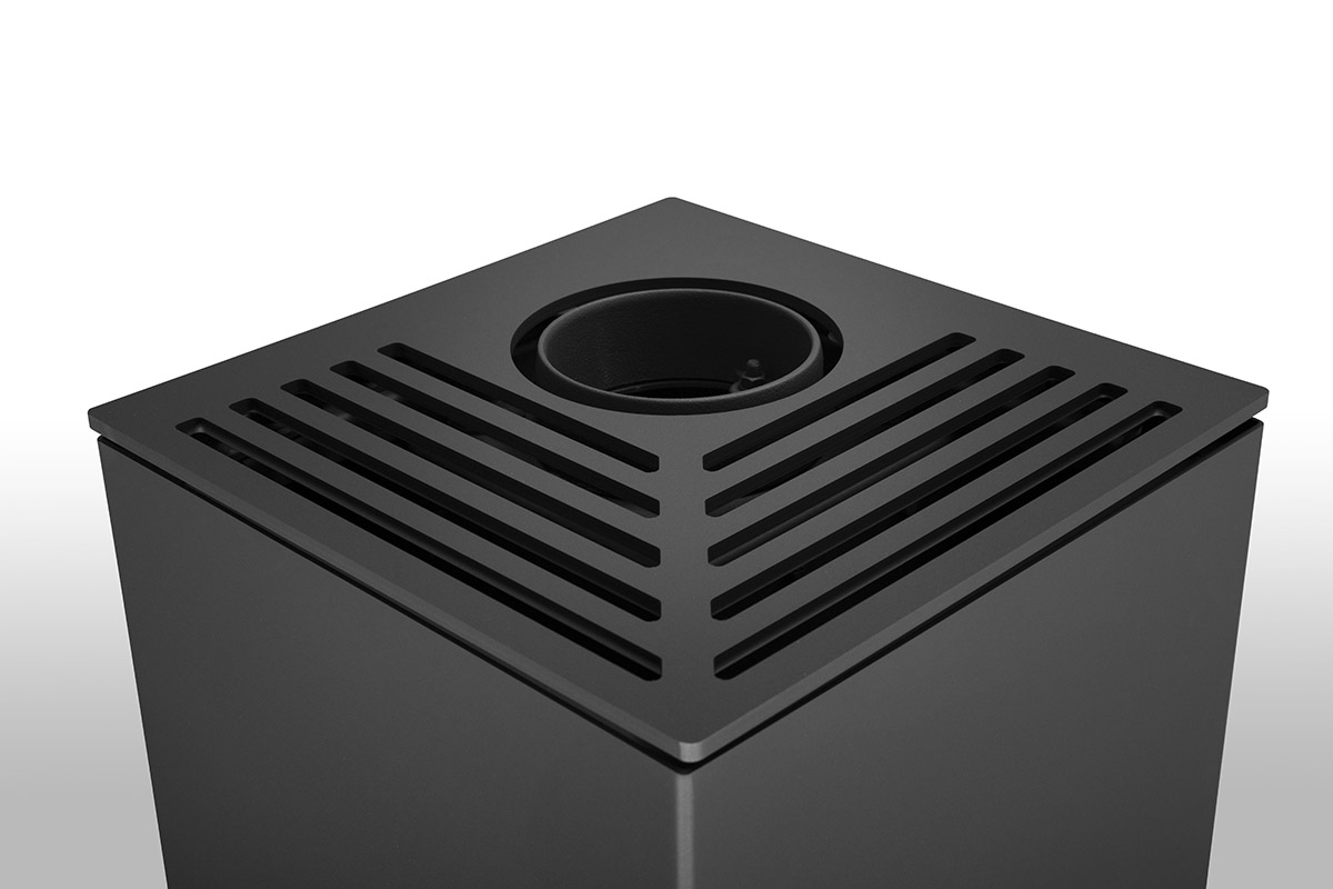 Krbové kachle ESQUINA 3G, plech | 3,0 - 7,7 kW