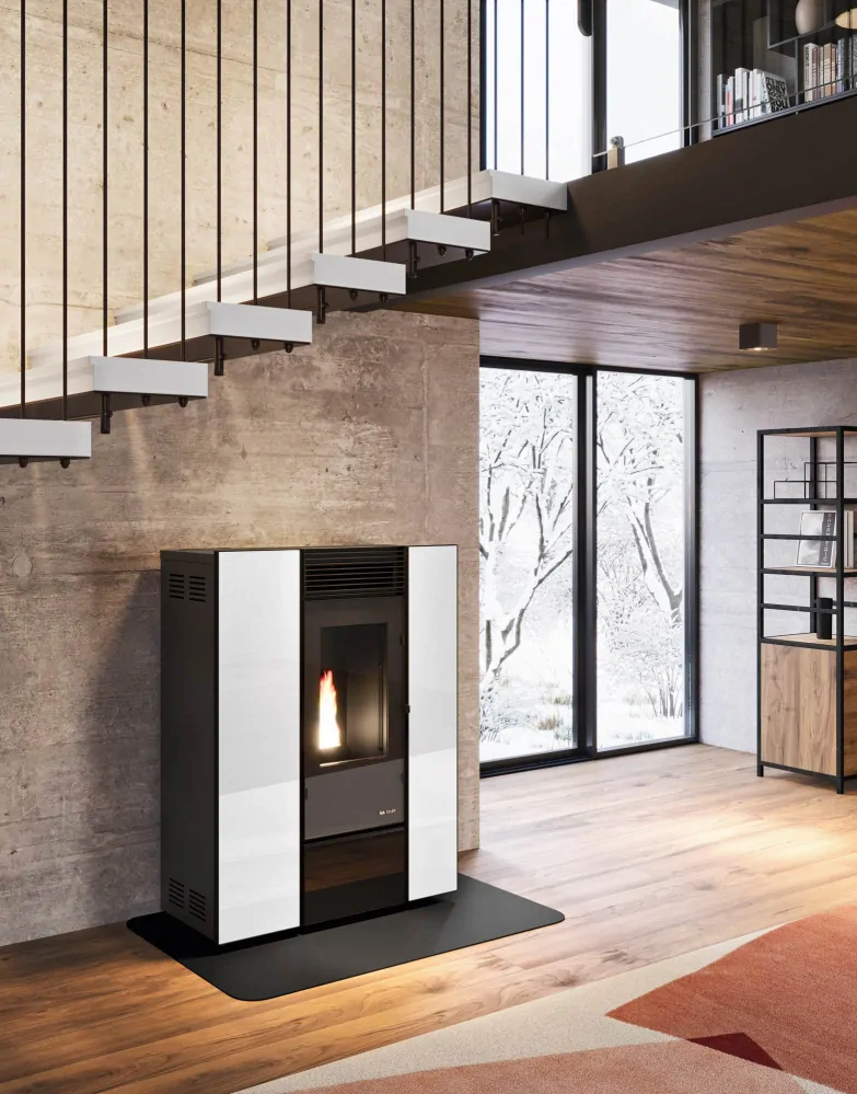 Teplovzdušné kachle na pelety DENISE | 11 kW