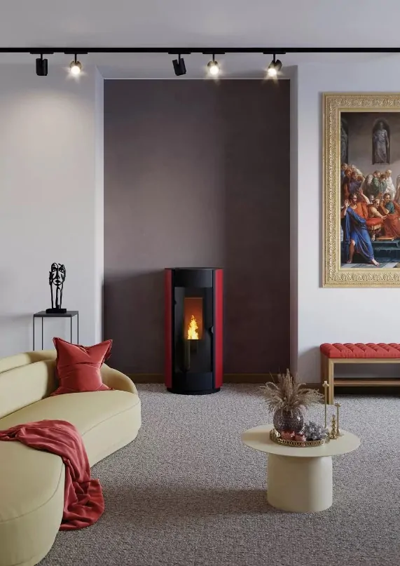 Teplovzdušné kachle na pelety TV9 | 9,3 kW