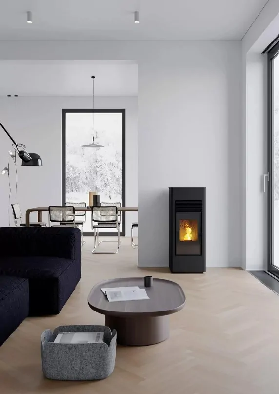 Teplovzdušné kachle na pelety QMC15 | 15,4 kW