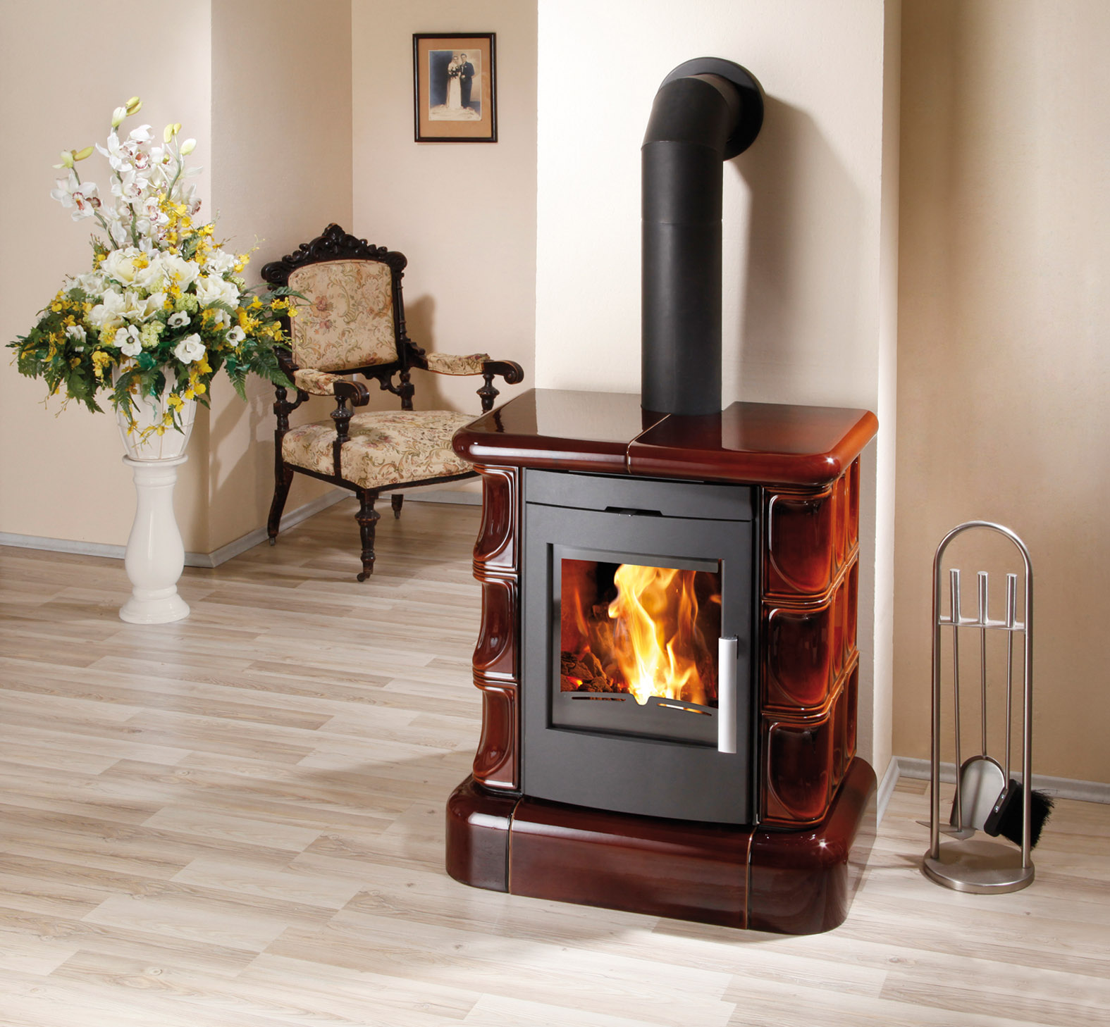 Kachľová pec MANTA | 2,3 - 7,2 kW - POŠKODENÉ