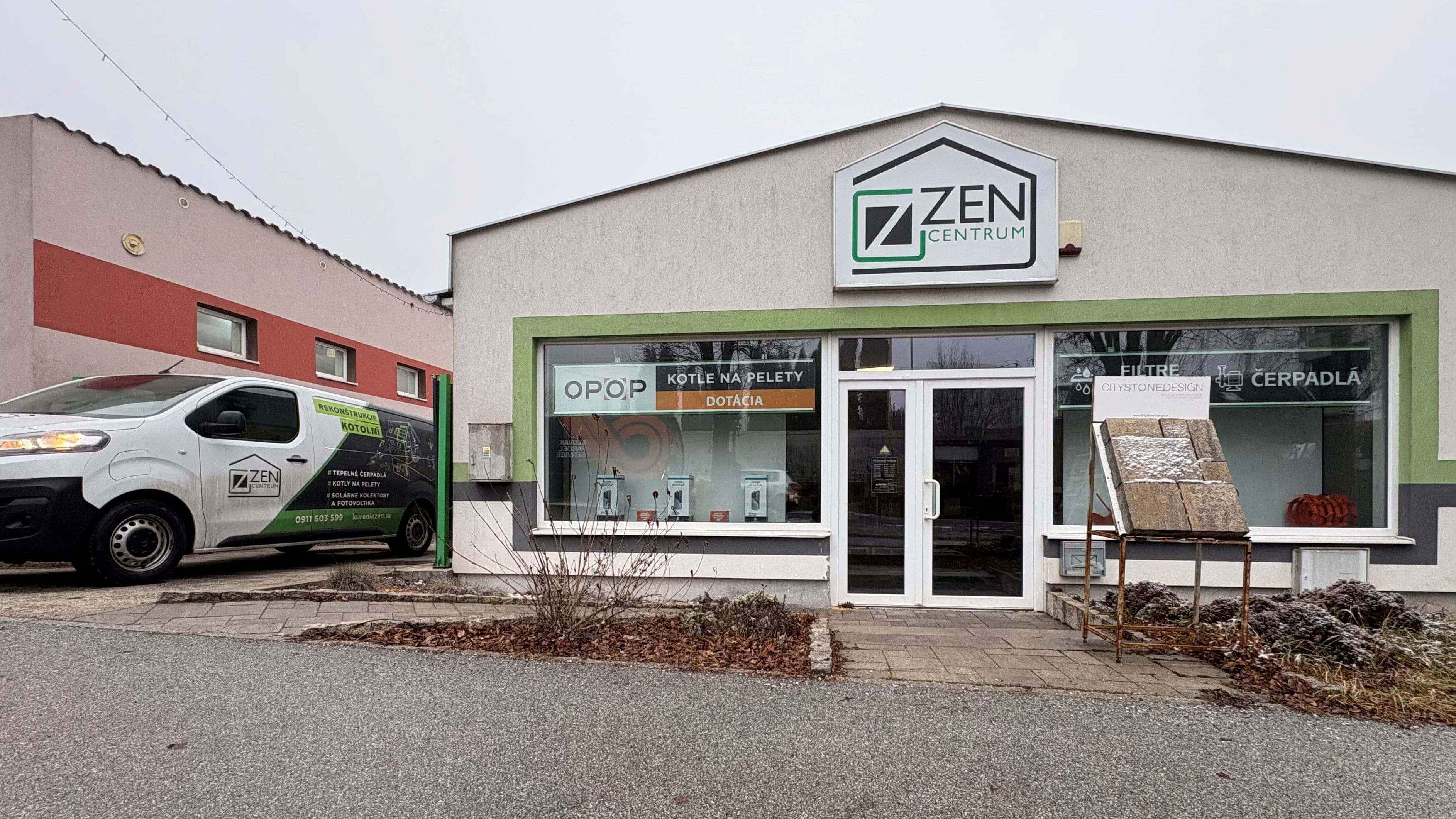 ZEN Centrum Košice - predajňa vykurovacej techniky